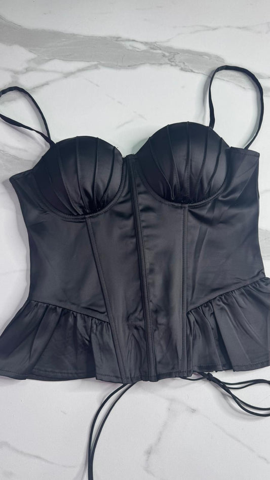 Corpetto donna nero