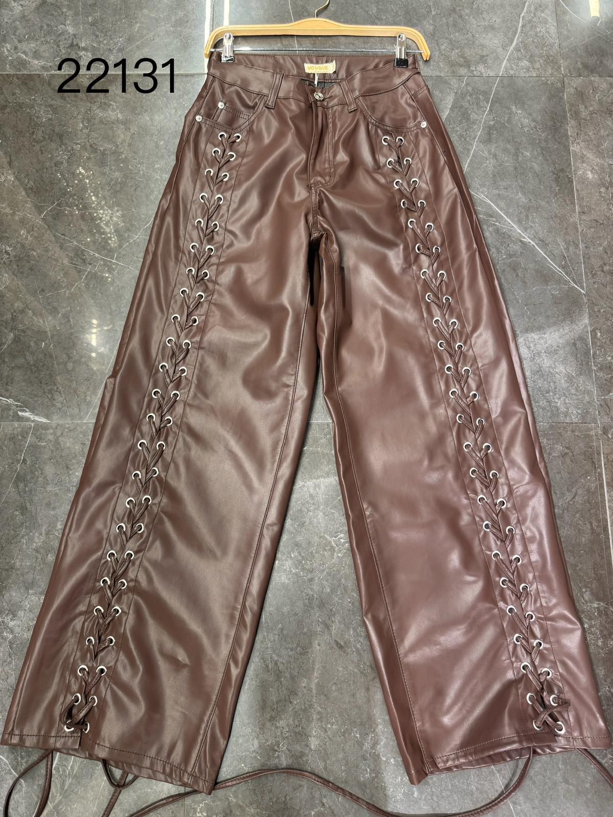 Pantalone pelle Brownie