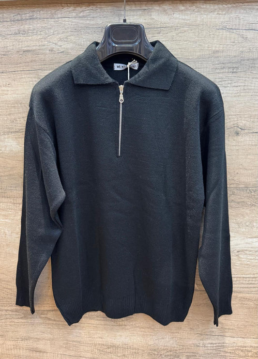 Maglioncino mezza zip