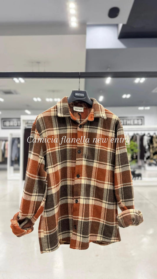 Camicia flanella quadri