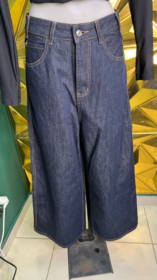Jeans donna tasca pelle