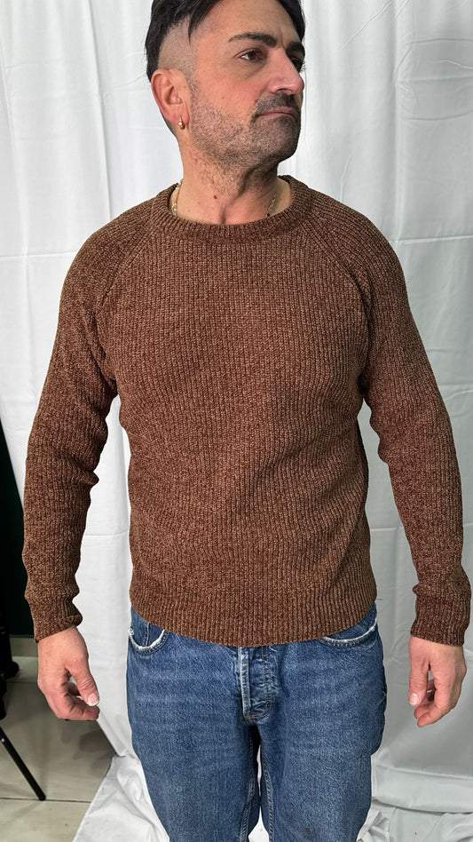 Maglioncino uomo Brown maglia