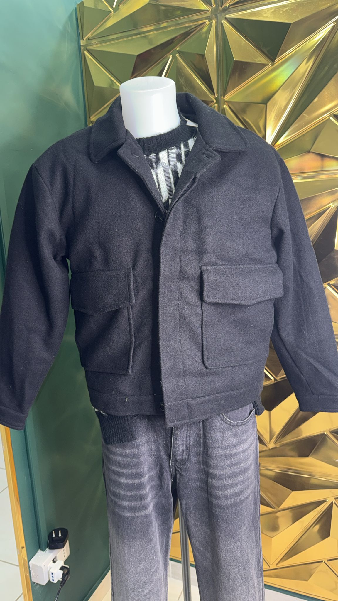 Jacket nero modello zara