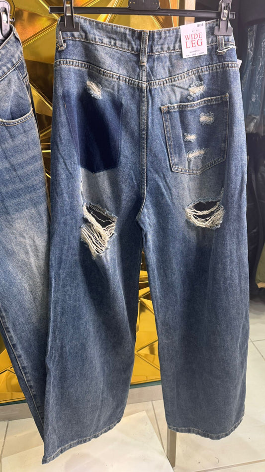 Jeans donna tasca particolare