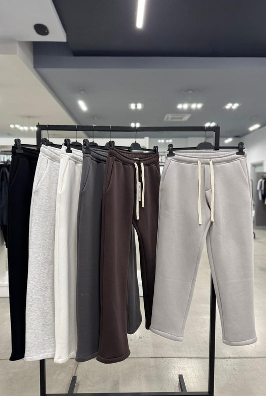 Pantalone tuta fondo largo